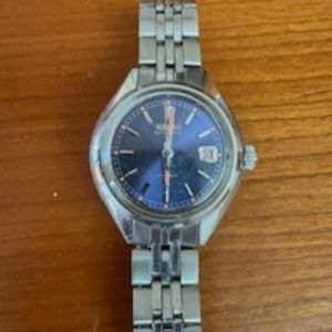 Ladies Seiko Hi- Dark blue dial indicator Watch